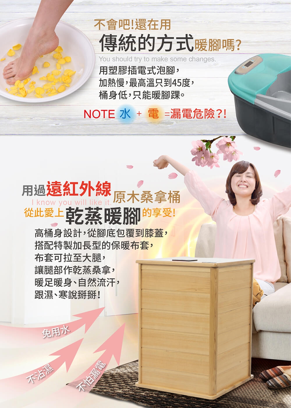 大京電販 BY010079 桑拿桶 小型 - 詳情4