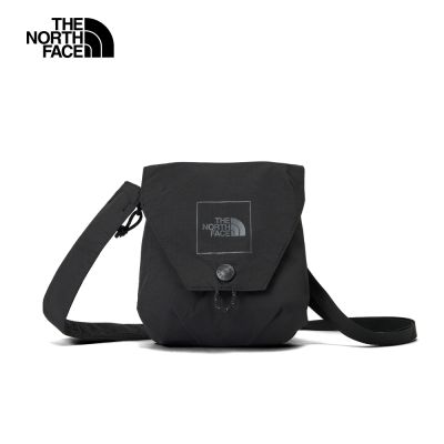 【The North Face 官方旗艦】北面男女款黑色休閒單肩包｜8EETJK3 斜背包
