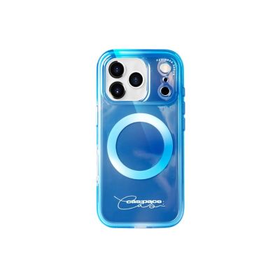cas:pace 藍色鑽石磁吸款手機殼MagSafe iPhone 17 Pro / 17 Pro Max (不含磁吸支架)
