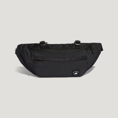adidas 愛迪達 腰包 斜背包 運動小包 MH WAIST BAG L 黑 KR5138