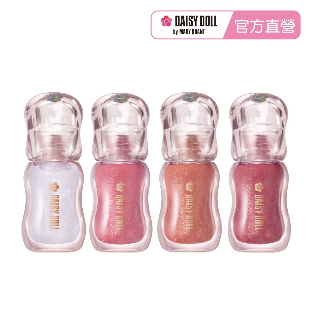 【DAISY DOLL黛西朵兒】(任選)小花糖晶寶石唇釉4g