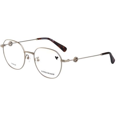 LONGCHAMP 純鈦 光學眼鏡(銀色)LO2536LB