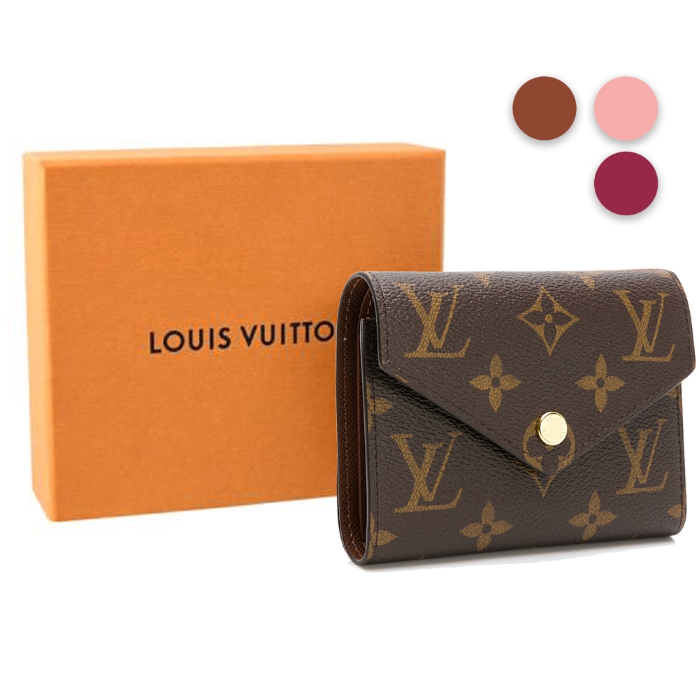 Louis Vuitton VICTORINE 三折釦式短夾/錢包(3色)