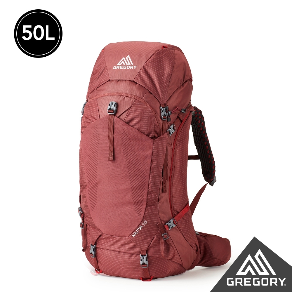 Gregory 官方旗艦 女 50L KALMIA登山背包 波爾多紅 S/M