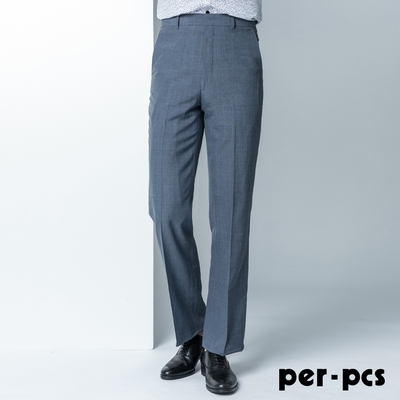 per-pcs 都會俐落簡約平面西褲 經典灰(89158)