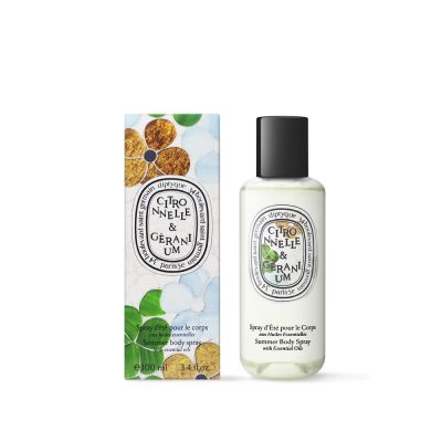 Diptyque 檸檬草與天竺葵戶外身體噴霧 100ml (2026夏日限量)