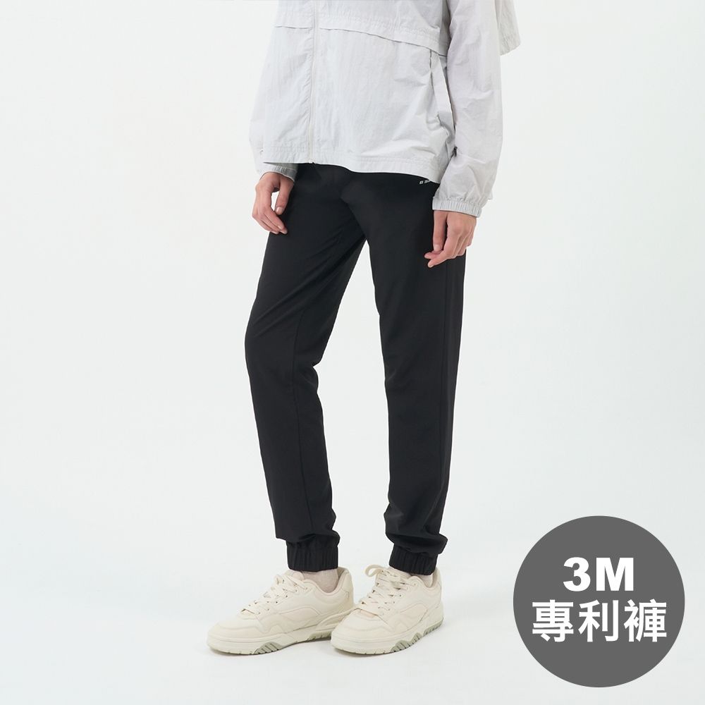GIORDANO 女裝四面彈力輕盈束口休閒褲【雙色任選】 (09 標誌黑)