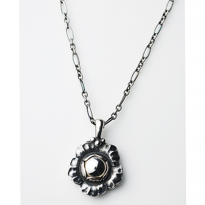 銀瓶　純銀 OFFSPRING 小號純銀耳環。