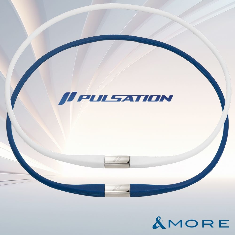 &MORE愛迪莫 Pulsation 脈動能量項鍊 (限量銀色款) (黑色)