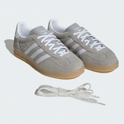 【adidas 愛迪達】 GAZELLE INDOOR 運動休閒鞋 德訓鞋 滑板 復古 女鞋 - Originals JQ7008