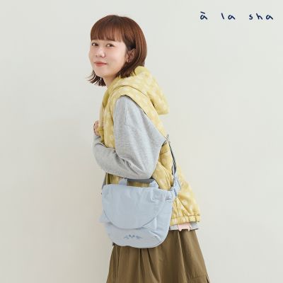 a la sha miao可擴充側背包