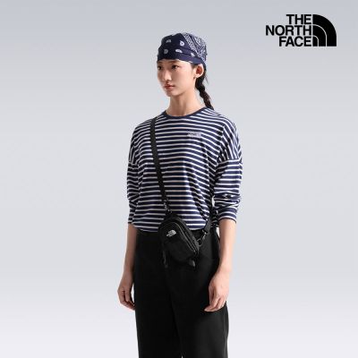 【The North Face 官方旗艦】北面男女款黑色DWR防潑水休閒單肩包｜8JCGJK3 斜背包