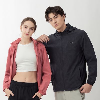 pierre cardin 皮爾卡登 網路獨家 男女款 舒適透氣輕薄連帽外套(多色任選)