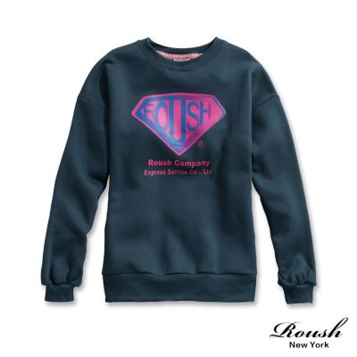 Roush 女生ROUSH超人logo大學Tee(2511668)