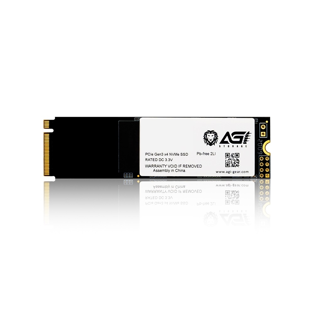 AGI亞奇雷AI198 512GB M.2 PCIe Gen3 SSD 固態硬碟(讀寫2050/1600MBs