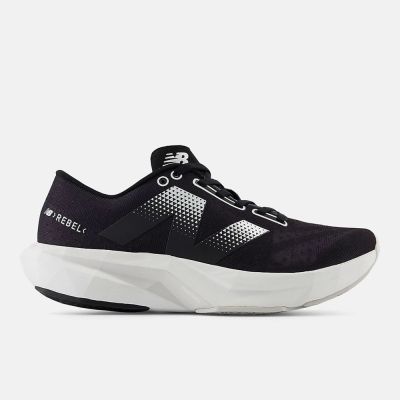 New Balance FuelCell Rebel V4 [WFCXCE4] 女 慢跑鞋 運動鞋 寬楦 緩震 黑白