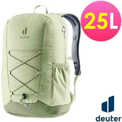 【Deuter】3D GoGo 人體工學減震透氣旅遊健行後背包25L 3813224 薄荷綠