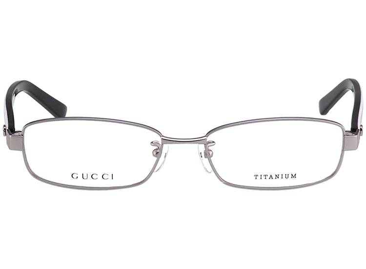 GUCCI 純鈦光學眼鏡(銀色)GG9663J | 一般鏡框| Yahoo購物中心