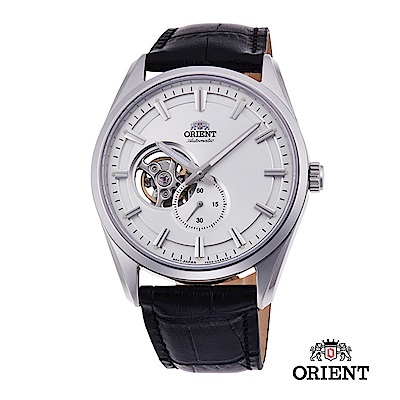 ORIENT 東方錶 SEMI-SKELETON系列 機械錶 皮帶款 白色 RA-AR0004S - 40.8mm