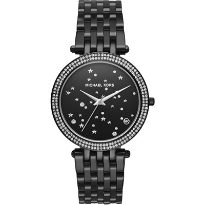 Michael Kors DARCI 午夜星空錶(MK3787)黑