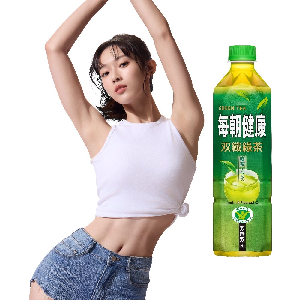 每朝健康 双纖綠茶(650mlx4入)