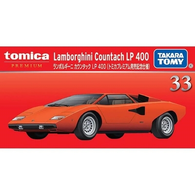 日本TOMICA PRM33 藍寶堅尼 COUNTACH LP400 一般色 多美小汽車 TM93390 TAKARA TOMY