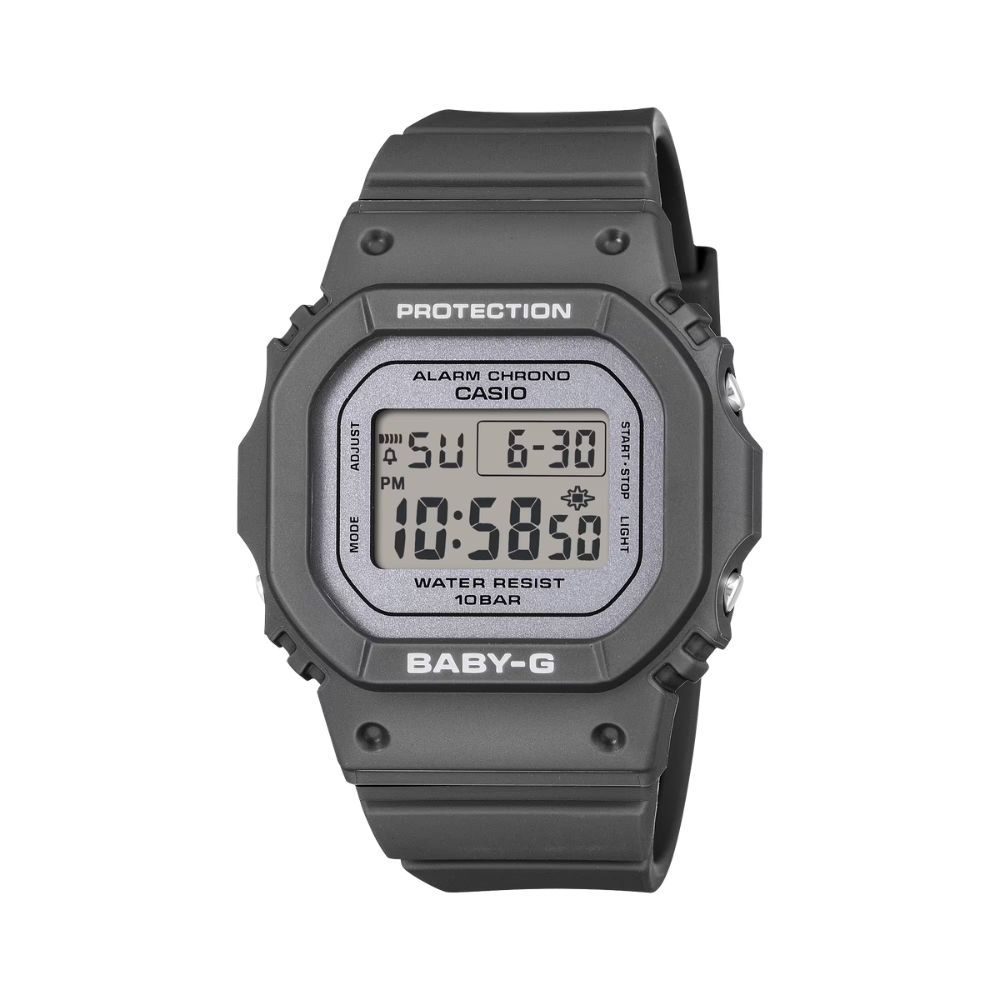 CASIO卡西歐 BABY-G 芭蕾風 優雅光澤 奢華質感 電子錶款 黑 BGD-565SC-1_37.9mm