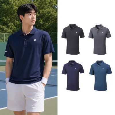 K-SWISS 獨家款-男款 冰絲POLO衫 吸濕排汗 涼感親膚 運動上衣 男上衣 多色選擇 (1010350/1010351)