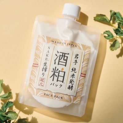 Sake Kasu 日本酒粕面膜180g + 化妝水(三款任選)