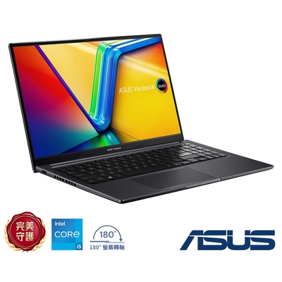 ASUS華碩 ASUS X1505VA 15.6吋筆電 i5-13420H/8GB/512GB SSD/搖滾黑/Vivobook 15 OLED
