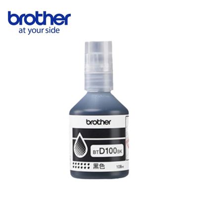 【Brother 兄弟】BTD100BK 黑色 原廠連供墨水