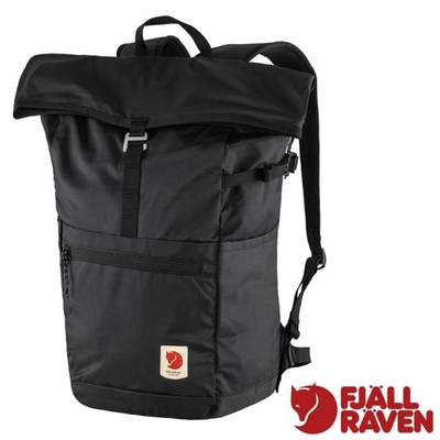 【Fjallraven 北極狐】High Coast Foldsack 24L 輕量多功能後背包 23222-550 黑