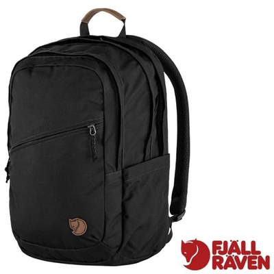 Fjallraven 北極狐 Räven 28L 多功能運動休閒後背包.電腦背包 23345-550 黑