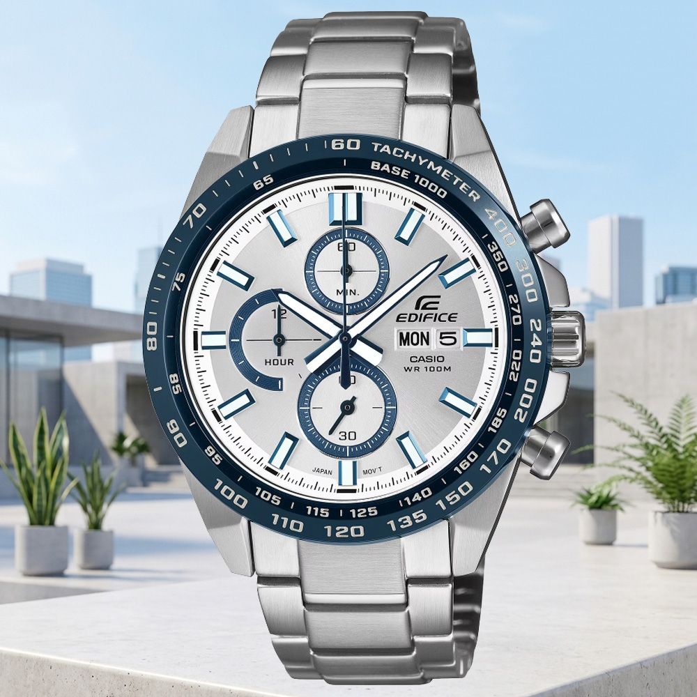 CASIO 卡西歐 EDIFICE 經典計時腕錶 錶 手錶 送禮 EFR-574DE-7AV