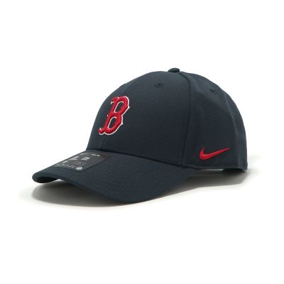 Nike 棒球帽 Dri-FIT Club Structured 波士頓紅襪 藍 NB1H11L5BQ-3YB