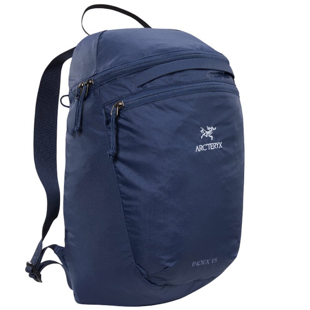 始祖鳥Index 15L 抗撕裂反收式可折疊登山健行攻頂包_幸運藍