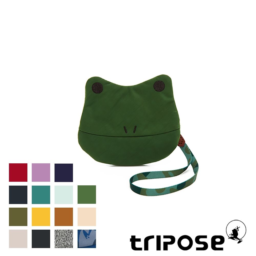 tripose 輕鬆生活青蛙造型零錢包(多色任選)