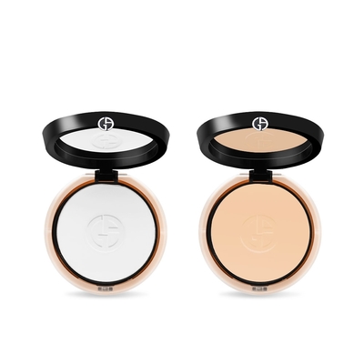 GIORGIO ARMANI亞曼尼 Giorgio Armani 超持妝絲絨控油蜜粉餅 9.4g 兩色可選