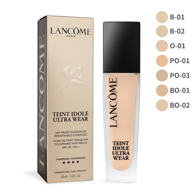 LANCOME蘭蔻 LANCOME 蘭蔻 零粉感超持久粉底 SPF48/PA++ 30ml新版-多款可選-百貨公司貨