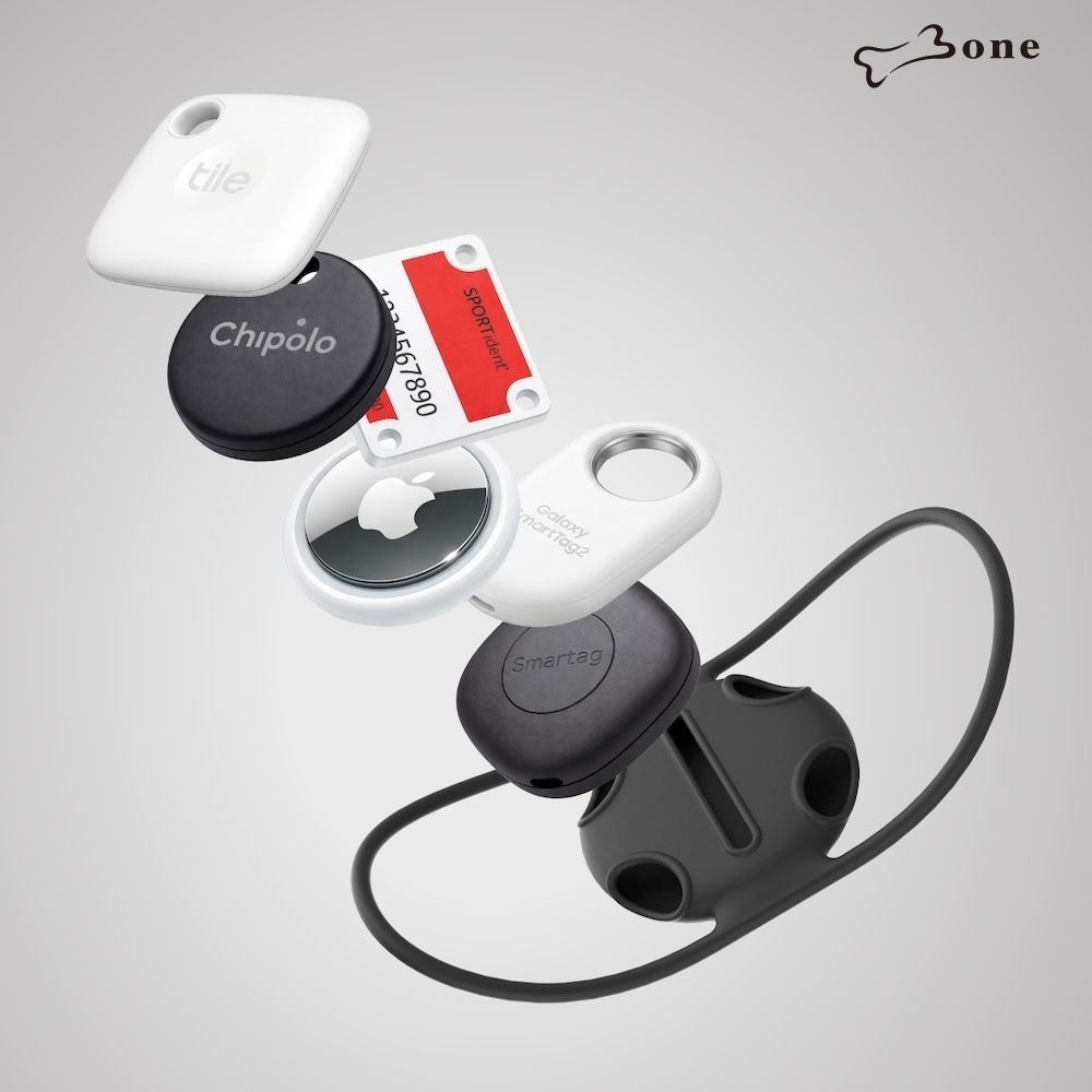 【Bone 蹦克】通用Tag綁 獨特綁帶 單車定位  AirTag 可水洗 環保矽膠 自行車Tag