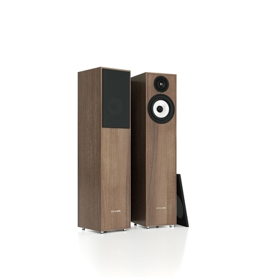 歐洲製造 PYLON AUDIO PEARL 20 木紋色/落地喇叭/二聲道喇叭/劇院喇叭/音樂喇叭,台灣公司貨,一對二支