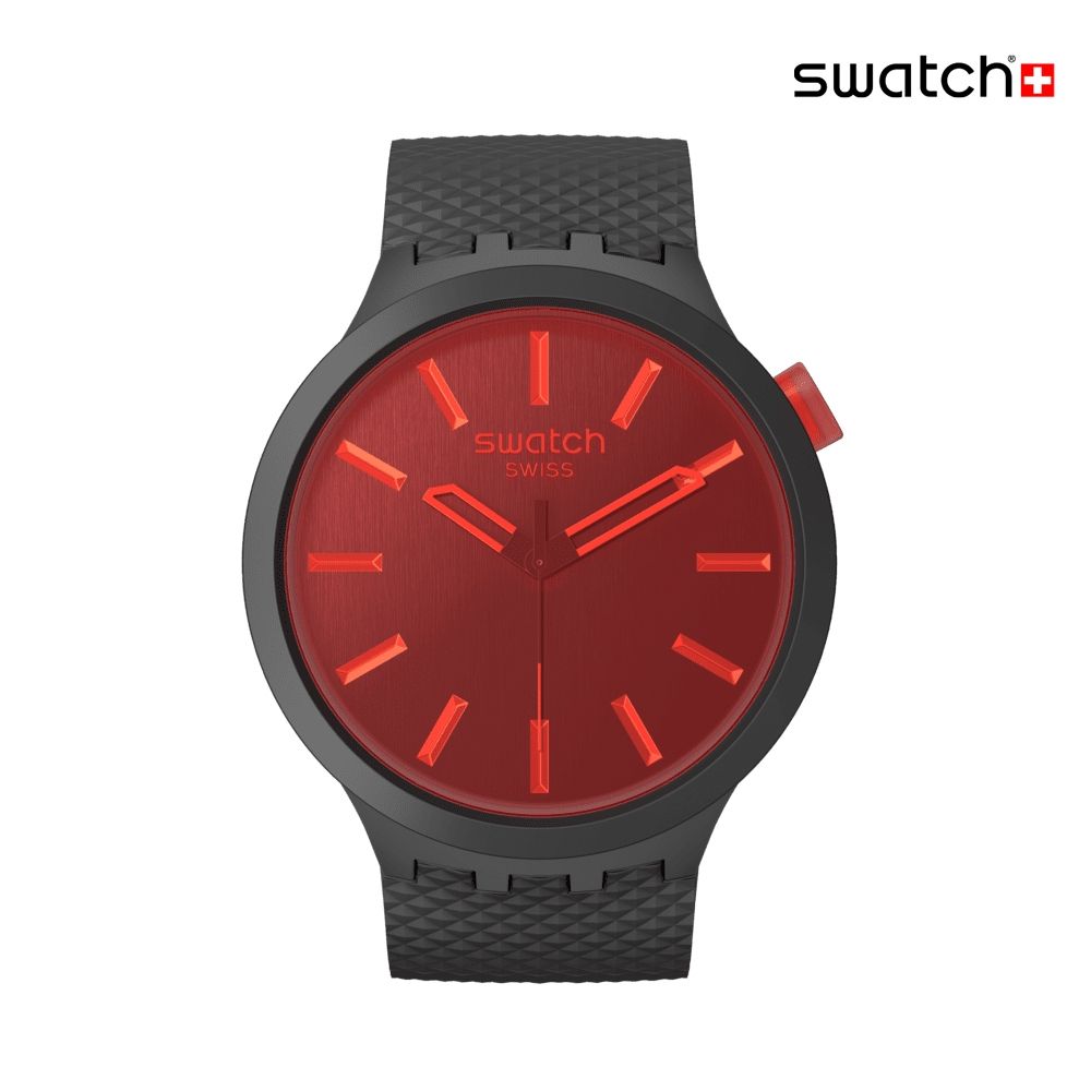 Swatch MIDNIGHT MODE 大錶面手錶/男錶/女錶/瑞士製造SB05B111 (47mm