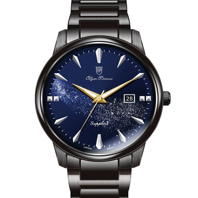 Olym Pianus奧柏 星辰流影流行時尚男 / 女錶 
