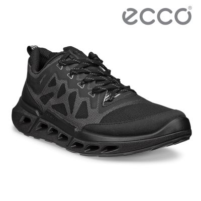 ECCO BIOM 720 W 健步休閒織物戶外運動鞋 女鞋 黑色/亮白色