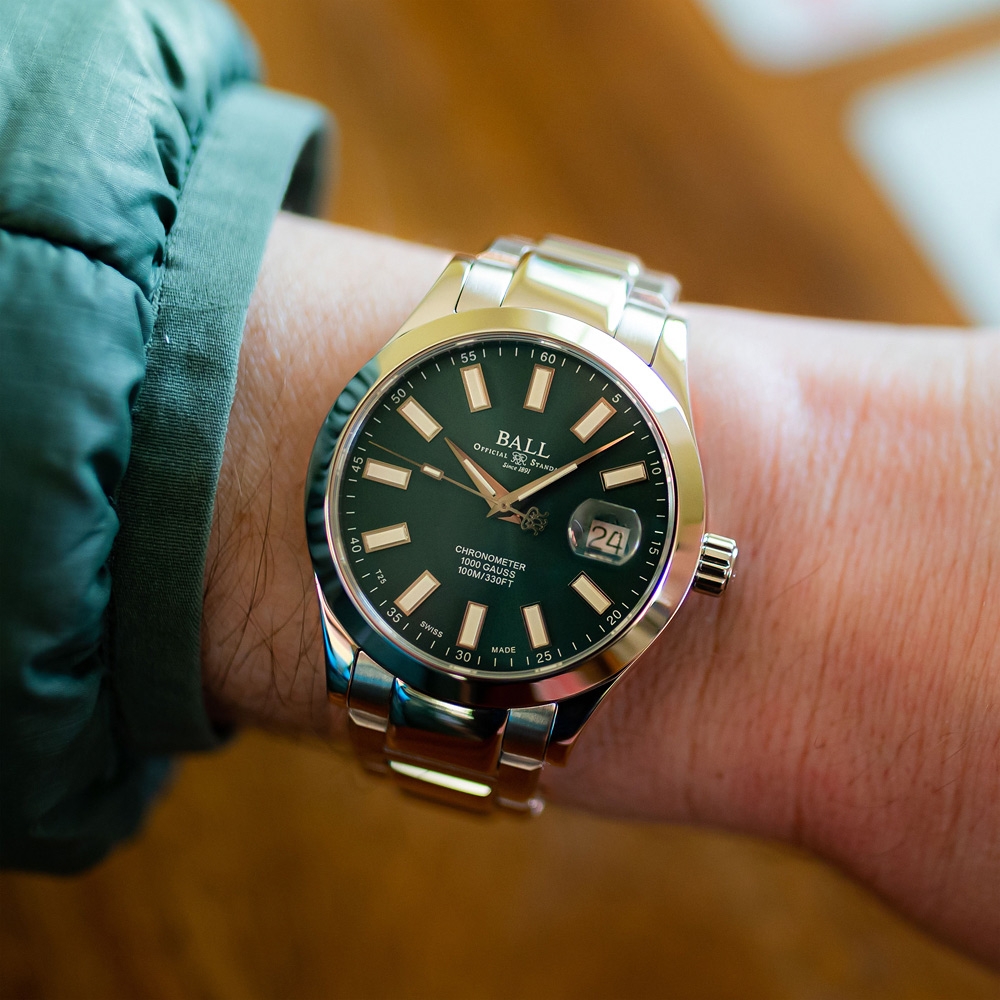 BALL 波爾 Engineer III 系列 天文台認證機械腕錶 開學換新季 送禮推薦-40mm NM9026C-S6CJ-GR
