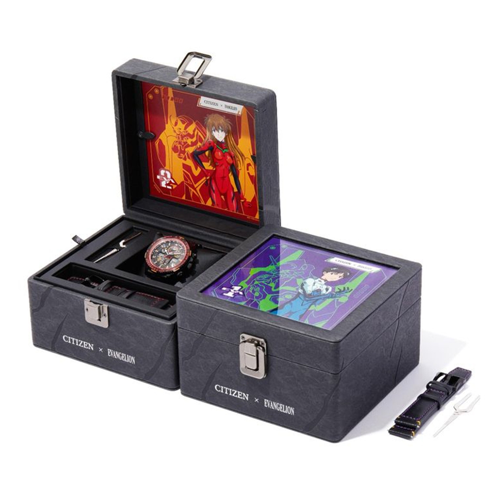 CITIZEN 星辰x EVA新世紀福音戰士初號機限量版Promaster 航空光動能