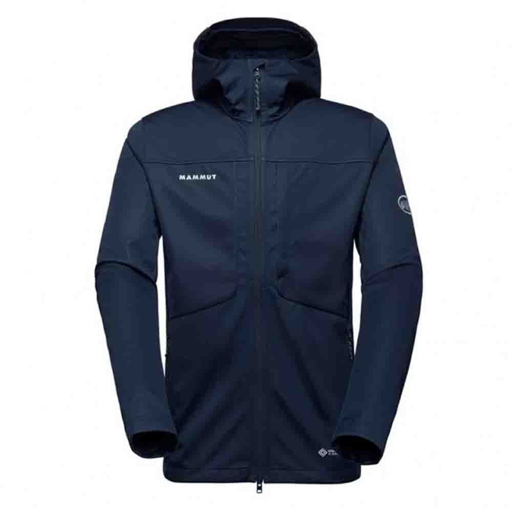 MAMMUT 長毛象】男Ultimate VIII SO Hooded Jacket AF 第八代經典軟殼
