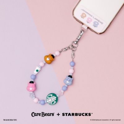 星巴克 CARE BEARS手機腕繩組