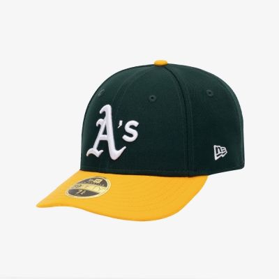 NEW ERA 男女 LP 59FIFTY 奧克蘭運動家 深綠 NE70360654