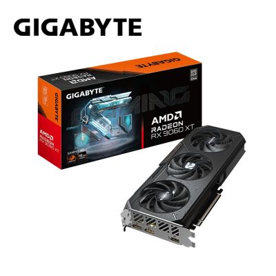 GIGABYTE技嘉科技 技嘉 RX 9060XT GAMING 16G 顯示卡+ViewSonic 優派 VA2414-MH 24吋 無邊框設計螢幕